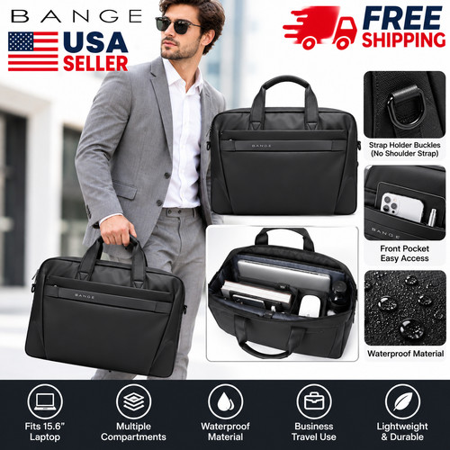 Men laptop briefcase - 15.6",